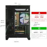 WIWB Gaming PC – Ryzen 5, RX 6500XT, 16GB RAM