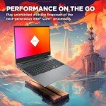 HP OMEN 16 inch Laptop, FHD 144Hz Display, Intel Core i7-14700HX, 16 GB RAM, 512 GB SSD, NVIDIA GeForce RTX 4060 GPU (8 GB Dedicated), Windows 11 Home, 16-ae0009nr (2024)