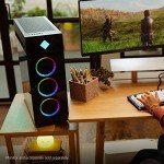 HP OMEN 45L Gaming Desktop, 13th Generation Intel Core i9-13900KF, 16 GB RAM, 1 TB Solid State Drive, NVIDIA GeForce RTX 4070 Ti Graphics, Windows 11 Home, GT22-1082 (2023)