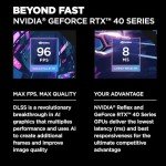 HP OMEN 17.3 inch Laptop, FHD 48-144Hz Display, AMD Ryzen 7 8845HS, 32 GB RAM, 1 TB SSD, NVIDIA GeForce RTX 4050 GPU (6 GB Dedicated), Windows 11 Home, Copilot Key, 17-db0010nr (2024)