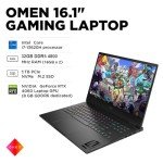 HP OMEN 16 16.1" FHD 165Hz Gaming Laptop (Intel 13th Gen Core i7-13620H, 32G DDR5 RAM, 1TB SSD, Geforce RTX 4060 8GB) Backlit Gaming Laptop, WiFi 6E, IST Hub, Win11 Home, 2024, Black
