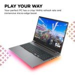 HP OMEN 16 inch Laptop, FHD 144Hz Display, Intel Core i7-14700HX, 16 GB RAM, 512 GB SSD, NVIDIA GeForce RTX 4060 GPU (8 GB Dedicated), Windows 11 Home, 16-ae0009nr (2024)