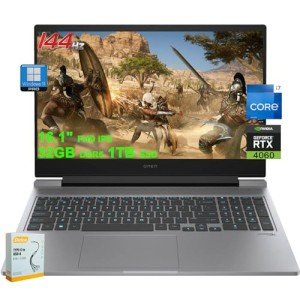 HP Omen 16 Gaming Laptop | 16.1" FHD 144Hz | Intel 16-core i7-14650HX (>i9-13900HX) | 32GB DDR5 1TB SSD | GeForce RTX 4060 Backlit Thunderbolt FHD Privacy Camera Fast Charge Win11Pro w/DLCA Accessory