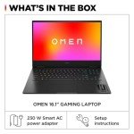 HP OMEN 16 16.1" FHD 165Hz Gaming Laptop (Intel 13th Gen Core i7-13620H, 32G DDR5 RAM, 1TB SSD, Geforce RTX 4060 8GB) Backlit Gaming Laptop, WiFi 6E, IST Hub, Win11 Home, 2024, Black