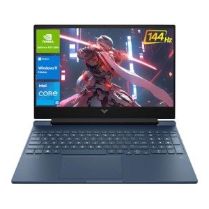 HP Victus 15.6 i5 Gaming Laptop, 15.6" FHD 1920*1080 144Hz, Intel Core i5-12450H, NVIDIA GeForce RTX 3050, 16GB RAM, 1TB SSD, Backlit KB, Touchpad, SD Card Reader, Webcam, HDMI, Wi-Fi 6, W11 H, Blue