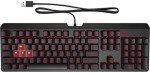 OMEN Encoder Mechanical Gaming Keyboard - Cherry MX Red Keys Switches, LED Backlit, USB Wired, Anti-ghosting, Full N-Key Rollover, Compatible Windows 10, XBOX for PC Gamers - 6YW76AA (Renewed)