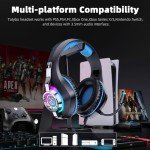 Versatile Gaming Headset with Noise Cancelling Mic