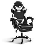 YSSOA Ergonomic Gaming Chair with Footrest