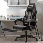 BOSSIN Ergonomic Gaming Chair with Massage & Footrest