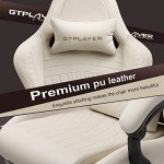 GTPLAYER Ergonomic Gaming Chair with Bluetooth Speakers