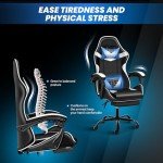 YSSOA Ergonomic Gaming Chair with Footrest