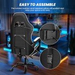YSSOA Ergonomic Gaming Chair with Footrest