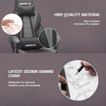 BOSSIN Ergonomic Gaming Chair with Massage & Footrest