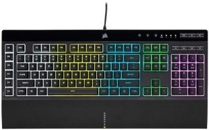 Corsair K55 RGB PRO Wired Gaming Keyboard - Black