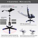 Bluetooth Gaming Chair with Speakers - Ergonomic Design