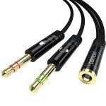 3.5mm Headphone Splitter Cable for Gaming