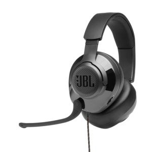 JBL Quantum 200 Over-Ear Gaming Headphones - Black