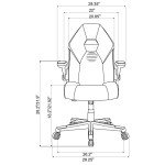 RS Gaming™ RGX High-Back Gaming Chair - Black/Blue