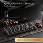 Redragon K552 LED Mechanical Gaming Keyboard - Black