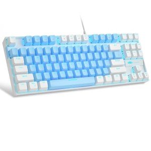 MageGee 75% Blue Backlit Mechanical Gaming Keyboard