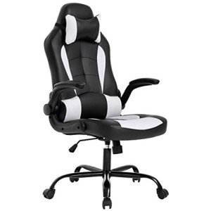 High-Back Gaming Chair with Lumbar Support