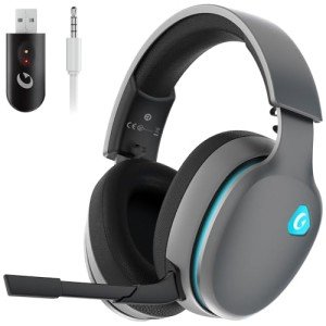 Gtheos Wireless Gaming Headset - 7.1 Surround Sound