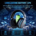 Gtheos Wireless Gaming Headset - 7.1 Surround Sound