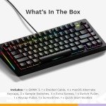 Glorious GMMK 3 Tenkeyless Mechanical Gaming Keyboard