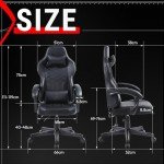 Dowinx Ergonomic Gaming Chair with Memory Foam