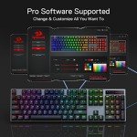 Redragon K556 PRO Wireless RGB Gaming Keyboard
