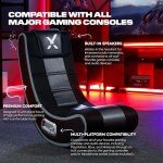 X Rocker SE 2.1 Gaming Floor Chair with Speakers