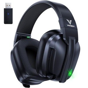 Vakedy HW11 Wireless Gaming Headset with Mic