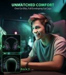 Vakedy HW11 Wireless Gaming Headset with Mic