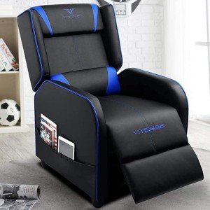 Vitesse Racing-Style Gaming Recliner Chair