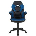 Flash Furniture Racing Gaming Chair, Blue Mesh