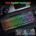 AULA T102 RGB Gaming Keyboard and Mouse Combo