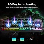 AULA T102 RGB Gaming Keyboard and Mouse Combo