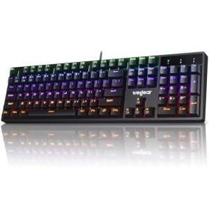 RGB Mechanical Gaming Keyboard with 11 Backlit Modes