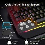 AULA T102 RGB Gaming Keyboard and Mouse Combo