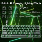 DIERYA DK61SE Compact 60% Mechanical Keyboard