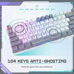 Triple Mode Wireless Gaming Mechanical Keyboard