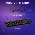 Logitech G515 TKL Gaming Keyboard with RGB Lighting