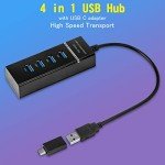 One-Handed Gaming Keyboard with Mouse and Hub