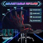 Shahoo Ergonomic Gaming Chair with Footrest and Massage