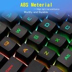 One-Handed Gaming Keyboard with Mouse and Hub