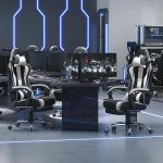 Yaheetech Ergonomic Gaming Chair with Massage Support