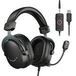 FIFINE 7.1 Surround Gaming Headset for PS5/Xbox