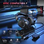 FIFINE 7.1 Surround Gaming Headset for PS5/Xbox