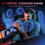 FIFINE 7.1 Surround Gaming Headset for PS5/Xbox