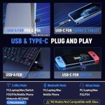 Tatybo Wireless Gaming Headphones with Noise Cancellation